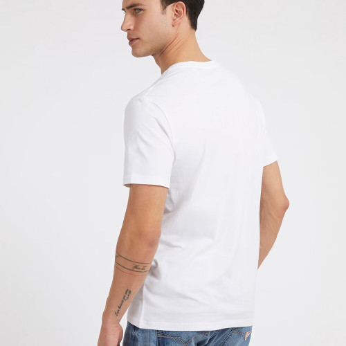 Guess Ανδρική κοντομάνικη μπλούζα Geo Triangle Tee